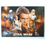 STAR WARS: A group of 9 commercial posters as lotted