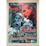 THE DAMNED (2019) - SIGNED - Concert poster for 'A Night of a Thousand Vampires' at the London