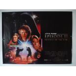 STAR WARS: EPISODE III REVENGE OF THE SITH (2005) - A group of posters to include: Main design and