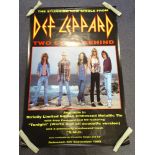 DEF LEPPARD - TWO STEPS BEHIND (1993) - Promotional 60 x 40 poster - rolled