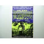 DALEKS: INVASION EARTH 2150 AD(1966) - Later release - British One Sheet Film Poster - Folded (as