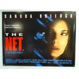 A group of mixed film posters to include 8 x UK Quads: THE NET (1995), THE LITTLE GIRL WHO LIVES