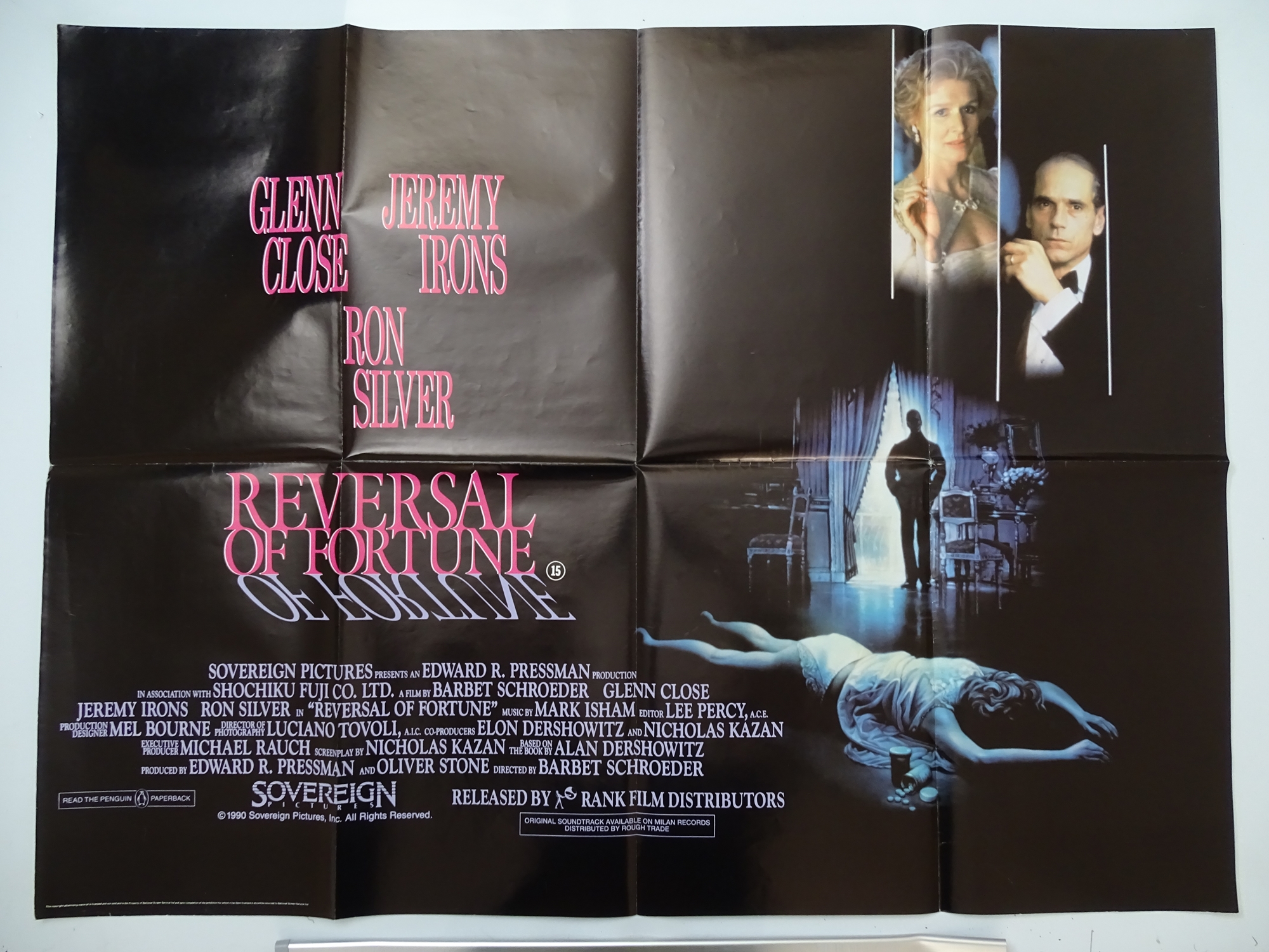 1990s / 2000s JOB LOT of mixed film posters: JOHNNY MNEMONIC / 23:58 / EDWARD SCISSORHANDS / - Image 13 of 13