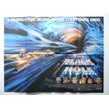 THE BLACK HOLE (1979) - British UK Quad - WALT DISNEY'S Star Wars inspired 'live action' space