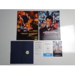 JAMES BOND: Assorted premiere brochures and tickets from: TOMORROW NEVER DIES (1997) and THE WORLD
