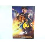 STAR WARS: SOLO (2018) - A group of five one sheet movie posters to include the four character