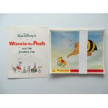 WALT DISNEY: WINNIE THE POOH & THE BLUSTERY DAY (1969 ) - Set of 8 x UK/British Front of House Lobby