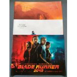 BLADE RUNNER 2049 (2017) - (Lot of 3) - Three British UK Quads including regular design plus the two