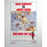 JAMES BOND: YOU ONLY LIVE TWICE (1980 - re-release) - US one sheet movie poster - 'Little Nellie'
