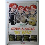 A promotional poster for THE WHO's album ODDS & SODS released in 1974 - rolled