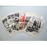 A selection of cinema promotional flyers (possibly later reprints) - mostly 1940s films - single
