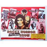 THE ROCKY HORROR PICTURE SHOW (1989 Release) - UK Quad - John Pasche artwork - Rolled (as issued)