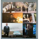 JAMES BOND: SKYFALL (2012) - Complete Set of Six (6) Italian Photobusta lobby cards - Daniel Craig &