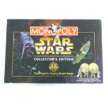 A STAR WARS MONOPOLY Collector's Edition Board Game - in complete, unplayed with condition -
