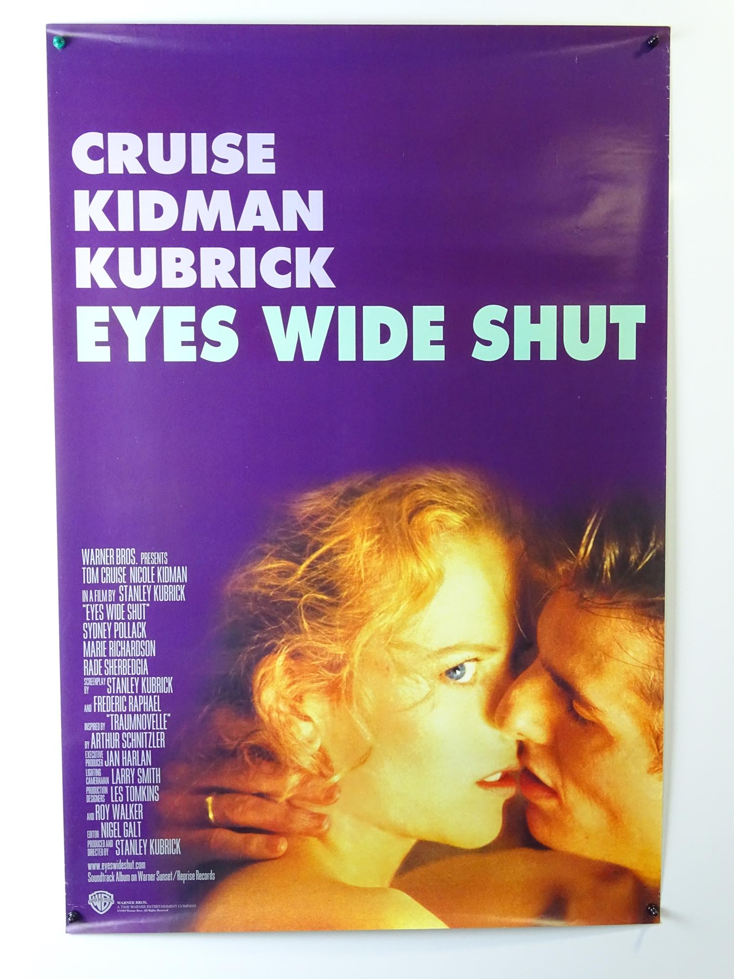 EYES WIDE SHUT (1999) A pair of UK one sheets - Style A and Style B - rolled - Image 2 of 2
