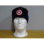 MARVEL: CAPTAIN AMERICA: Film / Production Crew Issued Clothing: - A 2010 film crew beanie -