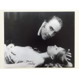 AUTOGRAPHS: DRACULA - A group of 10" x 8" photographs signed by JOANNA LUMLEY - these have been