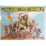 ISLAND AT THE TOP OF THE WORLD (1974) 3 x UK Quad Film posters: MAIN DESIGN. KILLER WHALE and