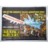 A selection of UK Quad disaster film posters to include: THE POSEIDON ADVENTURE (1973 art by Mort