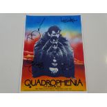 QUADROPHENIA (1979) - Photograph of the Spanish One Sheet poster signed by PHIL DANIELS, MARK