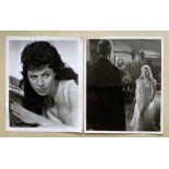 DRACULA (1958) - Original British (Correct Title) Black & White Production Photographs (x 2) - First