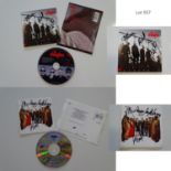 THE STRANGLERS - A pair of CDs '10' and 'Giants' both signed by JET BLACK, HUGH CORNWELL and