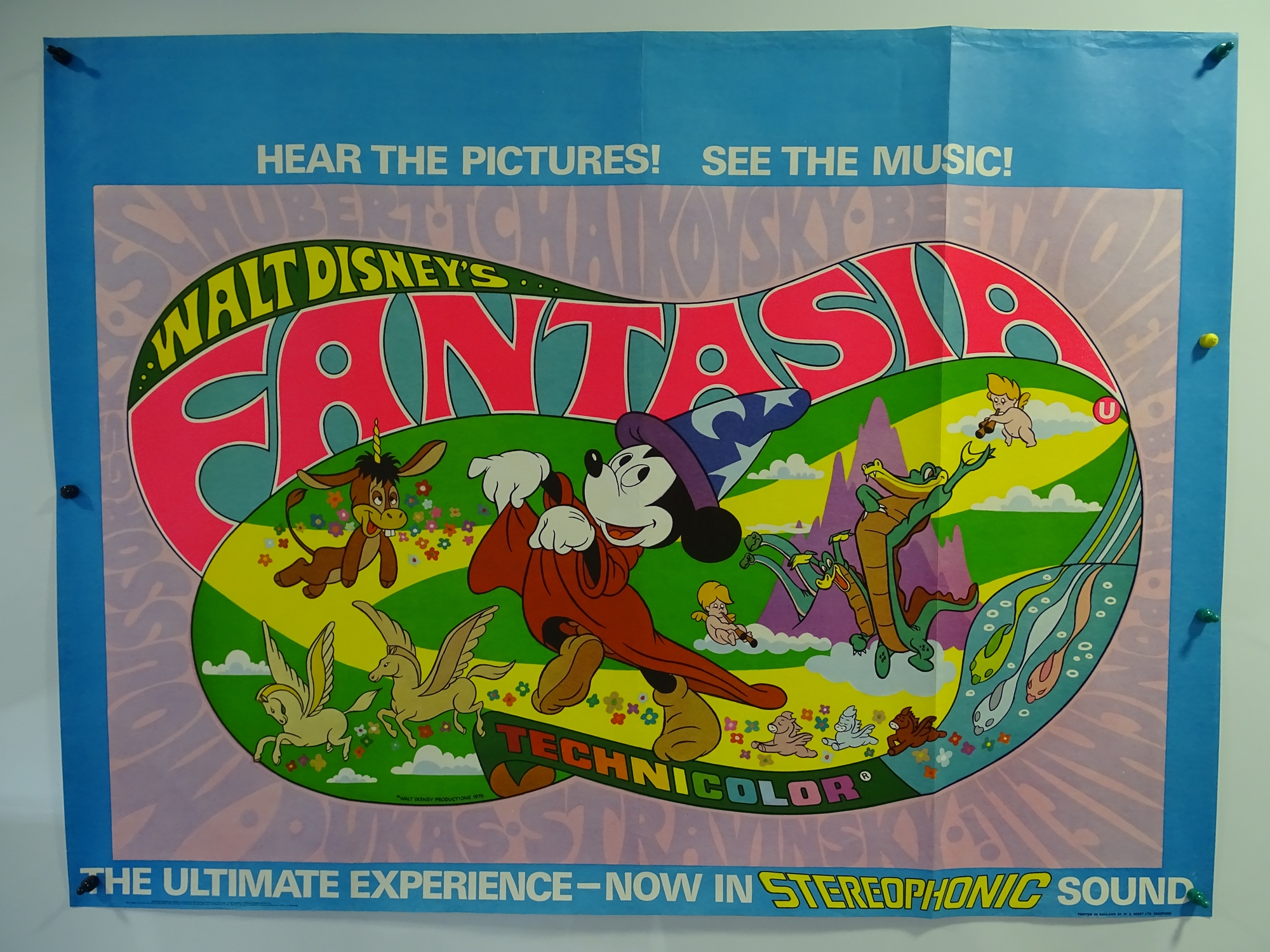 A selection of film posters to include 9 x UK QUADS: BUGSY MALONE (1976), FANTASIA (1976 re- - Image 2 of 14