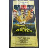 THE SEA WOLVES (1980) - UK three sheet film poster - bold artwork of Gregory Peck, Roger Moore and