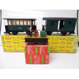 G SCALE MODEL RAILWAYS: A group of LGB items to in