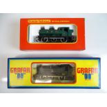 OO SCALE MODEL RAILWAYS: A pair of pannier steam t