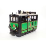 G SCALE MODEL RAILWAYS: An LGB steam tram engine n