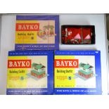 VINTAGE TOYS: A group of later BAYKO building sets