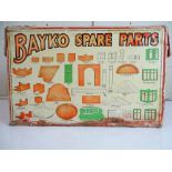 VINTAGE TOYS: A rare late 1940s BAYKO retailers co