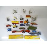 GENERAL DIECAST: A group of playworn diecast cars