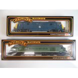 OO SCALE MODEL RAILWAYS: A pair of diesel locos by