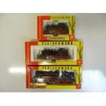 HO SCALE MODEL RAILWAYS: A group of three German O