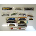 N SCALE MODEL RAILWAYS: A group of mostly American