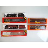 OO SCALE MODEL RAILWAYS: A pair of steam locos and