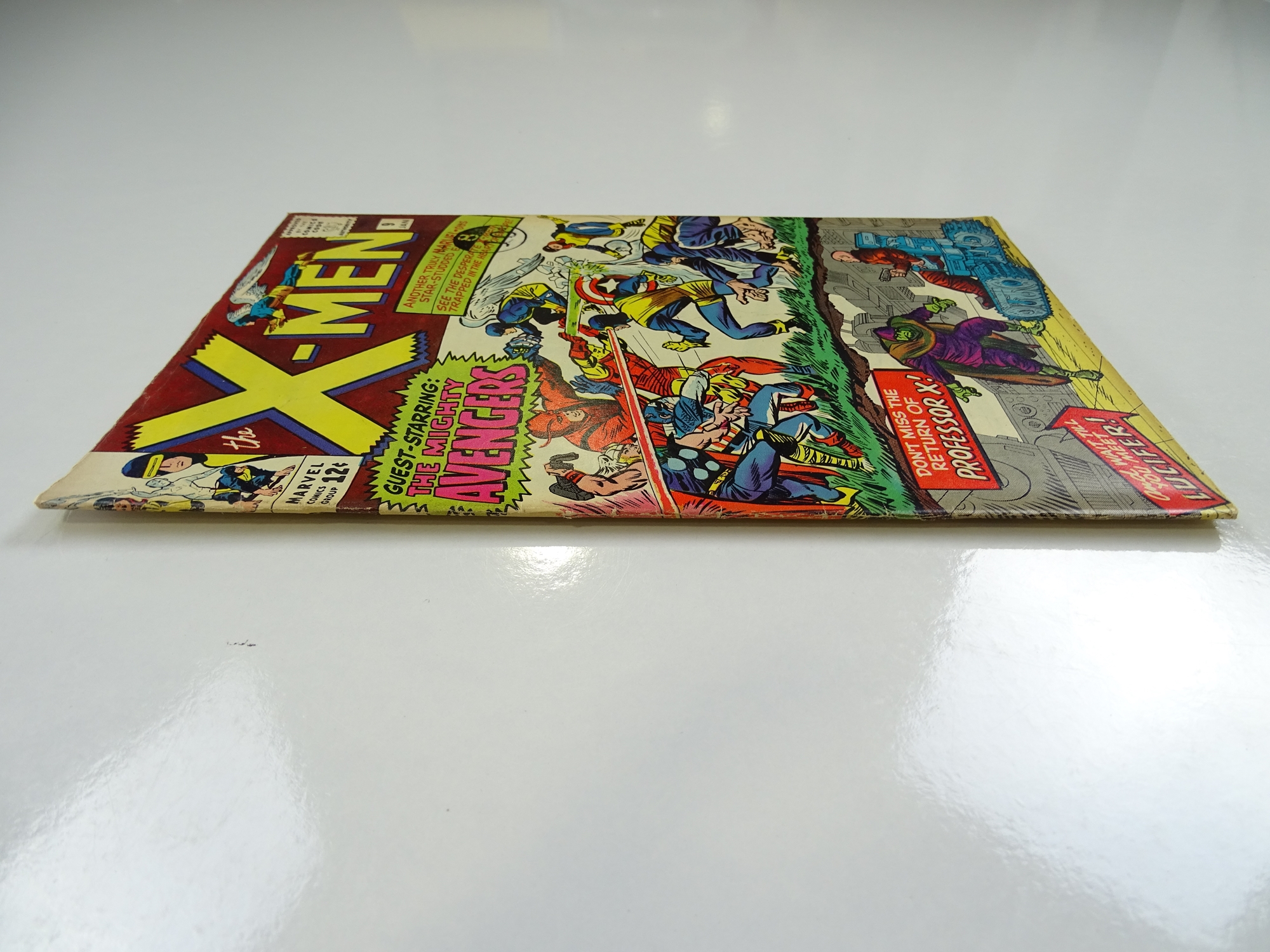 UNCANNY X-MEN #9 - (1965 - MARVEL - UK Cover Price) - First meeting of the X-Men and the - Image 6 of 6