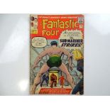 FANTASTIC FOUR #14 - (1963 - MARVEL - UK Price Variant) - The Fantastic Four battle both the Sub-