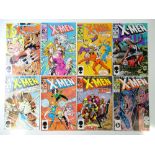 UNCANNY X-MEN #213, 214, 215, 216, 217, 218, 219, 220 (8 in Lot) - (1987 - MARVEL) - Flat/Unfolded -