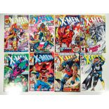 UNCANNY X-MEN #281, 282, 284, 285, 286, 287, 288, 289 (8 in Lot) - (1991/92 - MARVEL) - Flat/