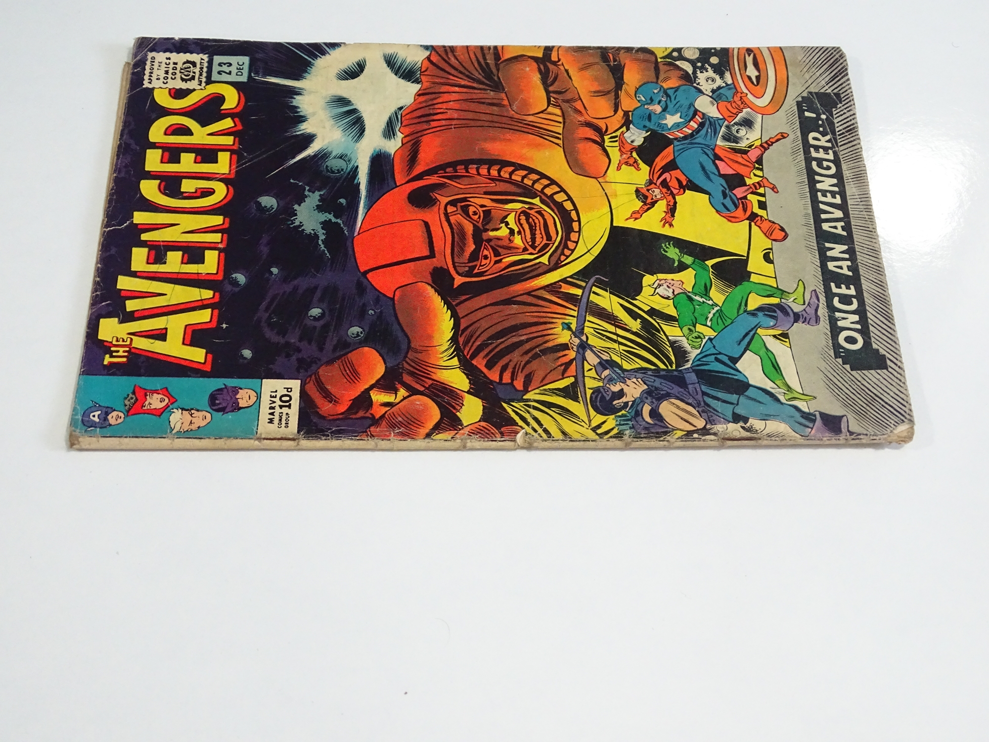 AVENGERS #23 - (1965 - MARVEL - UK Price Variant) - Kang the Conqueror appearance HOT, with Kang - Image 3 of 6