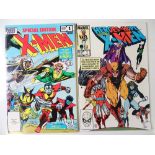 X-MEN - SPECIAL EDITION #1 & HEROES FOR HOPE #1 (2 in Lot) - (1983/85 - MARVEL) - Flat/Unfolded -
