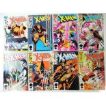 UNCANNY X-MEN #206, 207, 208, 209, 210, 211, 212, 213 (8 in Lot) - (1986/87 - MARVEL) - Flat/