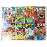 UNCANNY X-MEN #222, 223, 224, 225, 226, 227, 228, 229 (8 in Lot) - (1987/88 - MARVEL) - Flat/