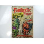 FANTASTIC FOUR #12 - (1963 - MARVEL - UK Price Variant) - KEY Silver Age Issue - First meeting of