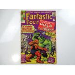 FANTASTIC FOUR #25 - (1964 - MARVEL - UK Price Variant) - First Hulk vs. Thing battle + third