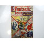 FANTASTIC FOUR #17 - (1963 - MARVEL - UK Price Variant) - Fantastic Four battle Doctor Doom, and