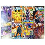 UNCANNY X-MEN #198, 199, 200, 201, 202, 203, 204, 205 (8 in Lot) - (1985/86 - MARVEL) - Flat/